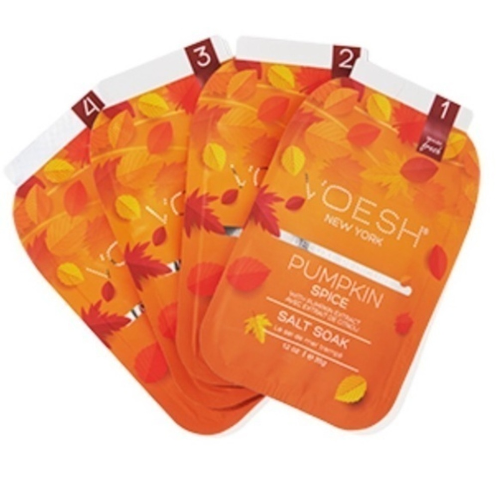 VOESH NY FEET PEDICURE IN A BOX DUO PUMPKIN SPICE DELUXE